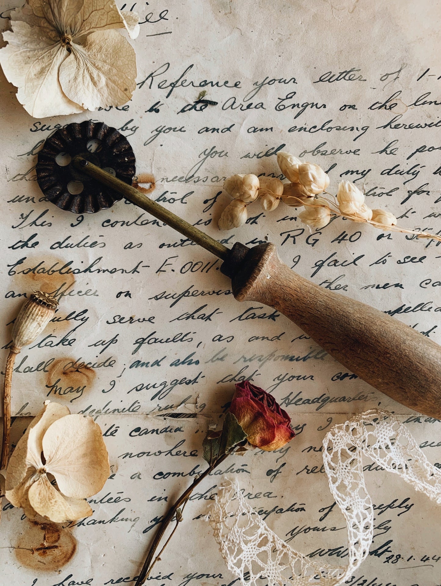 Antique Pastry / Pasta Cutter