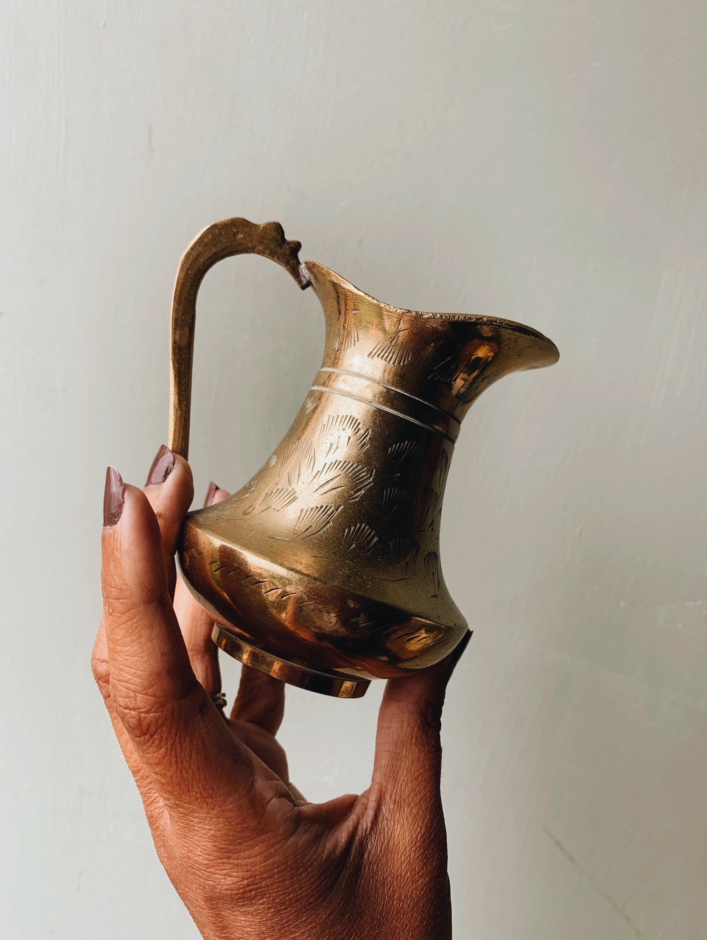 Vintage Brass Jug