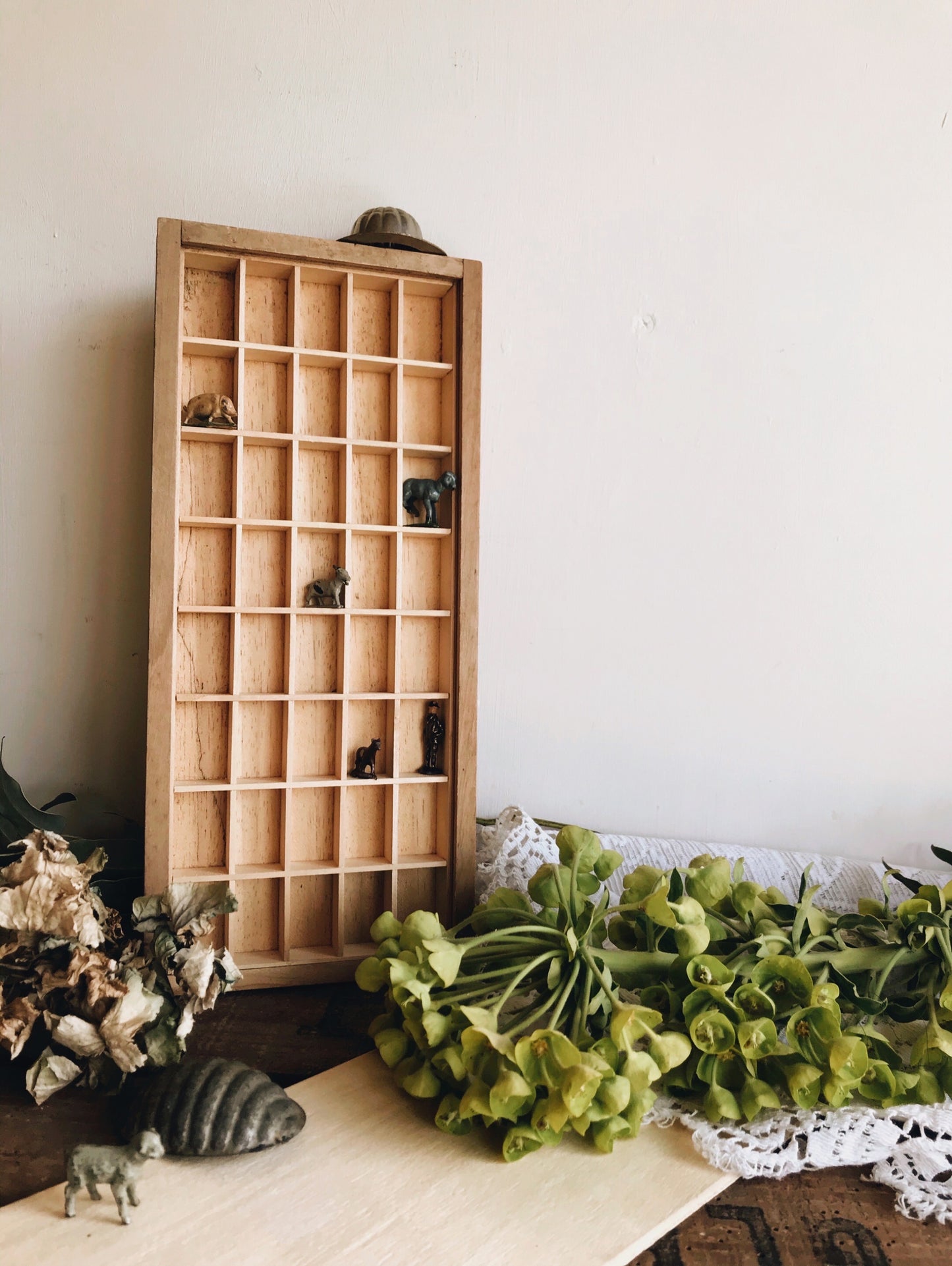 Vintage Trays (cubby) Matches - Stone & Sage