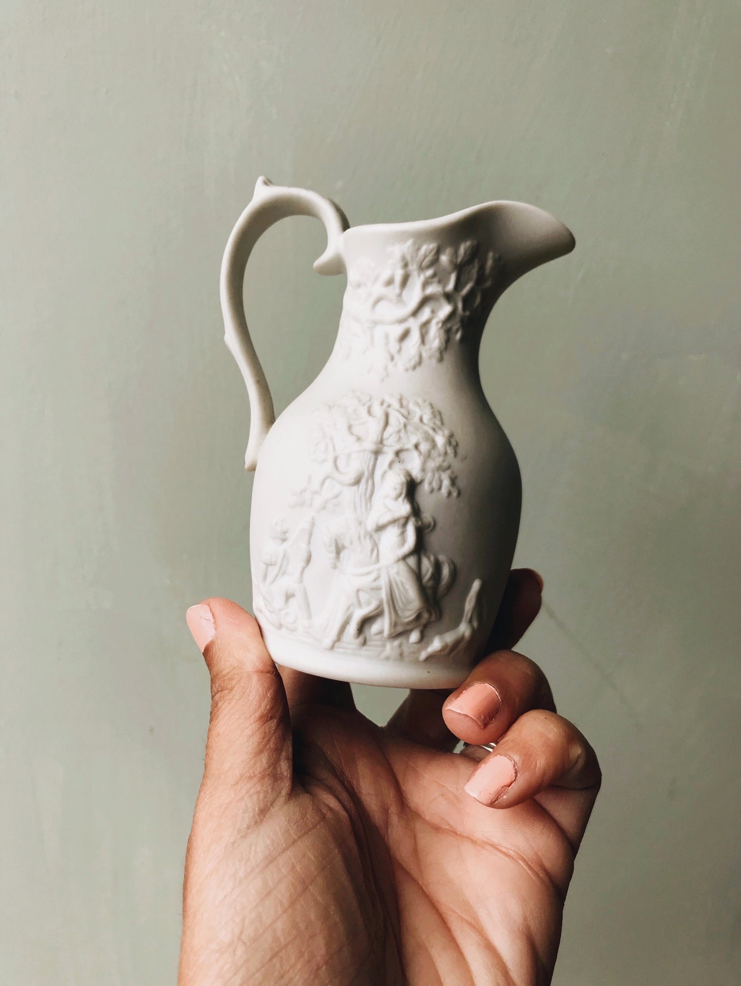 Vintage portmeirion parian jug