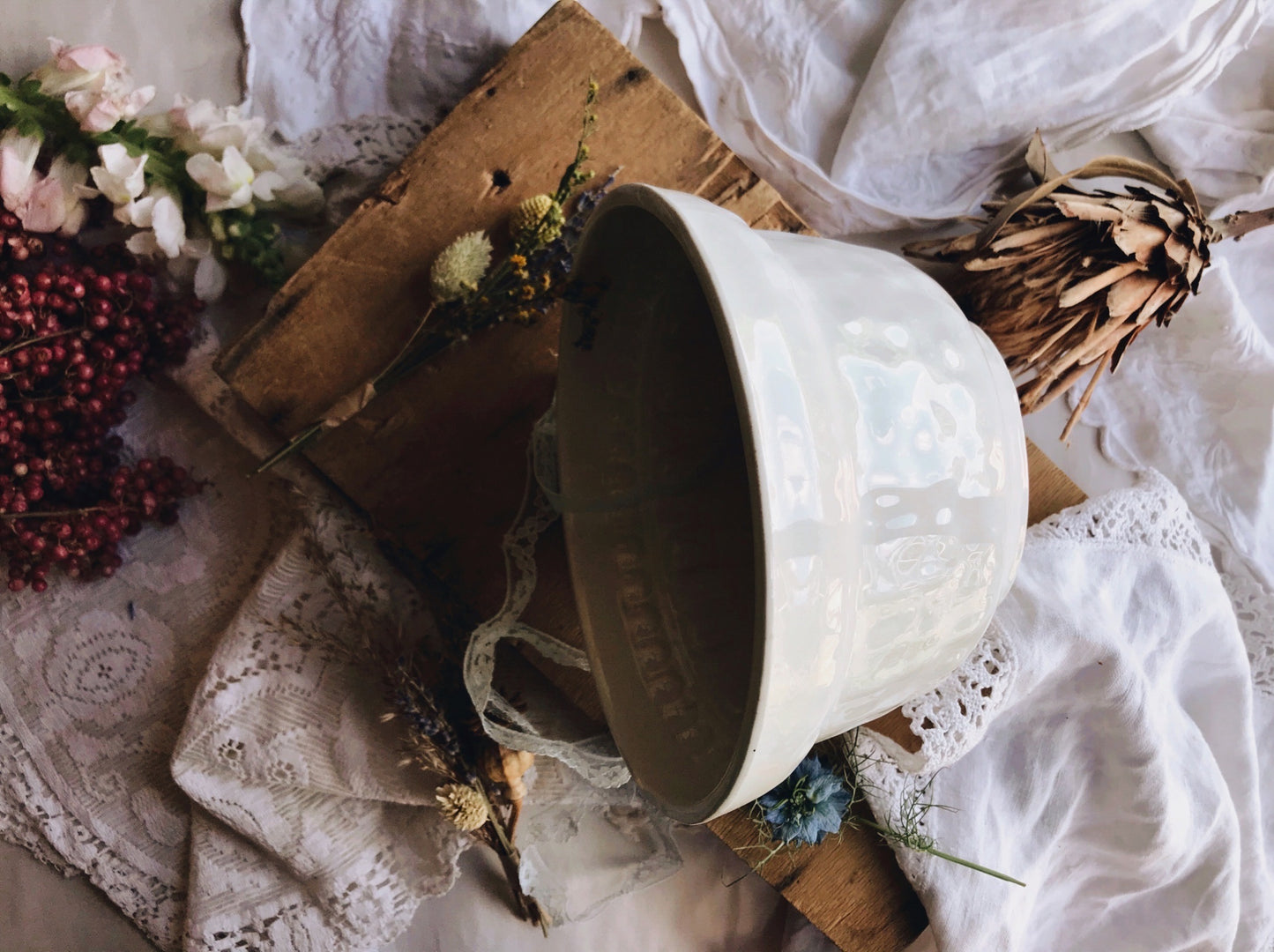 Antique Ceramic Large Decorative Mould