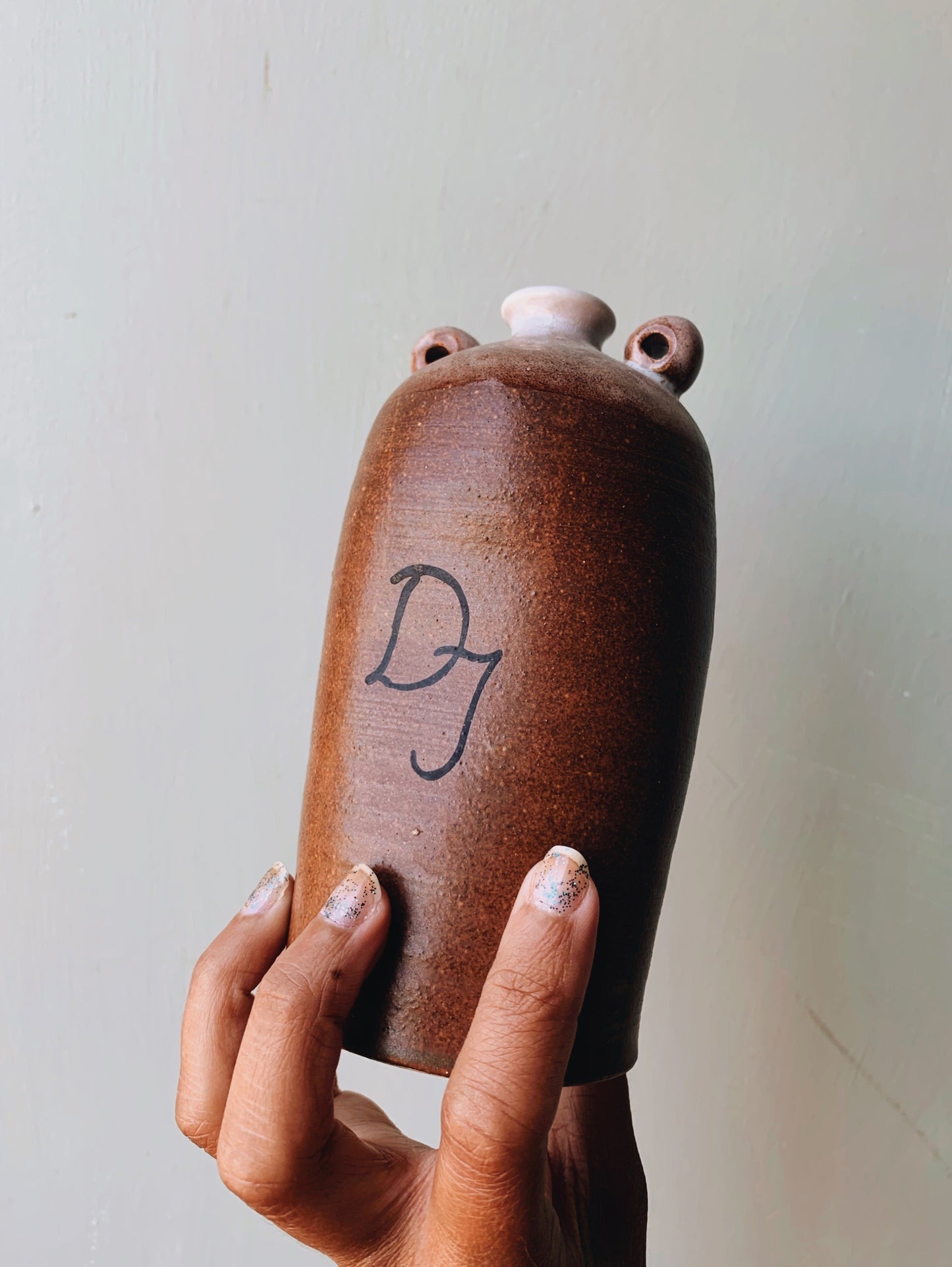Vintage Hand~thrown Salt Glaze Confit