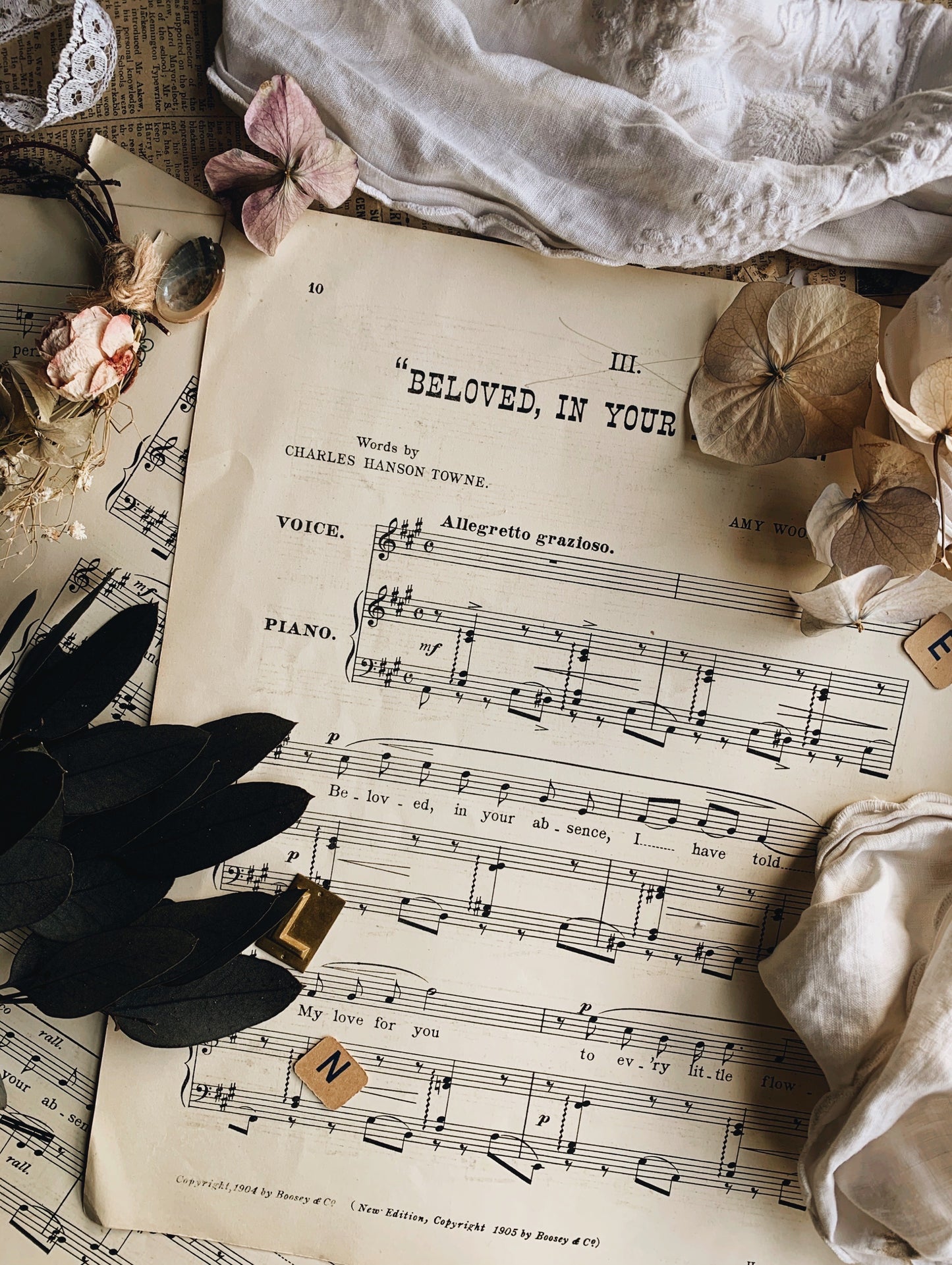Vintage Music Sheets ~ Boosey & Co 1930’s