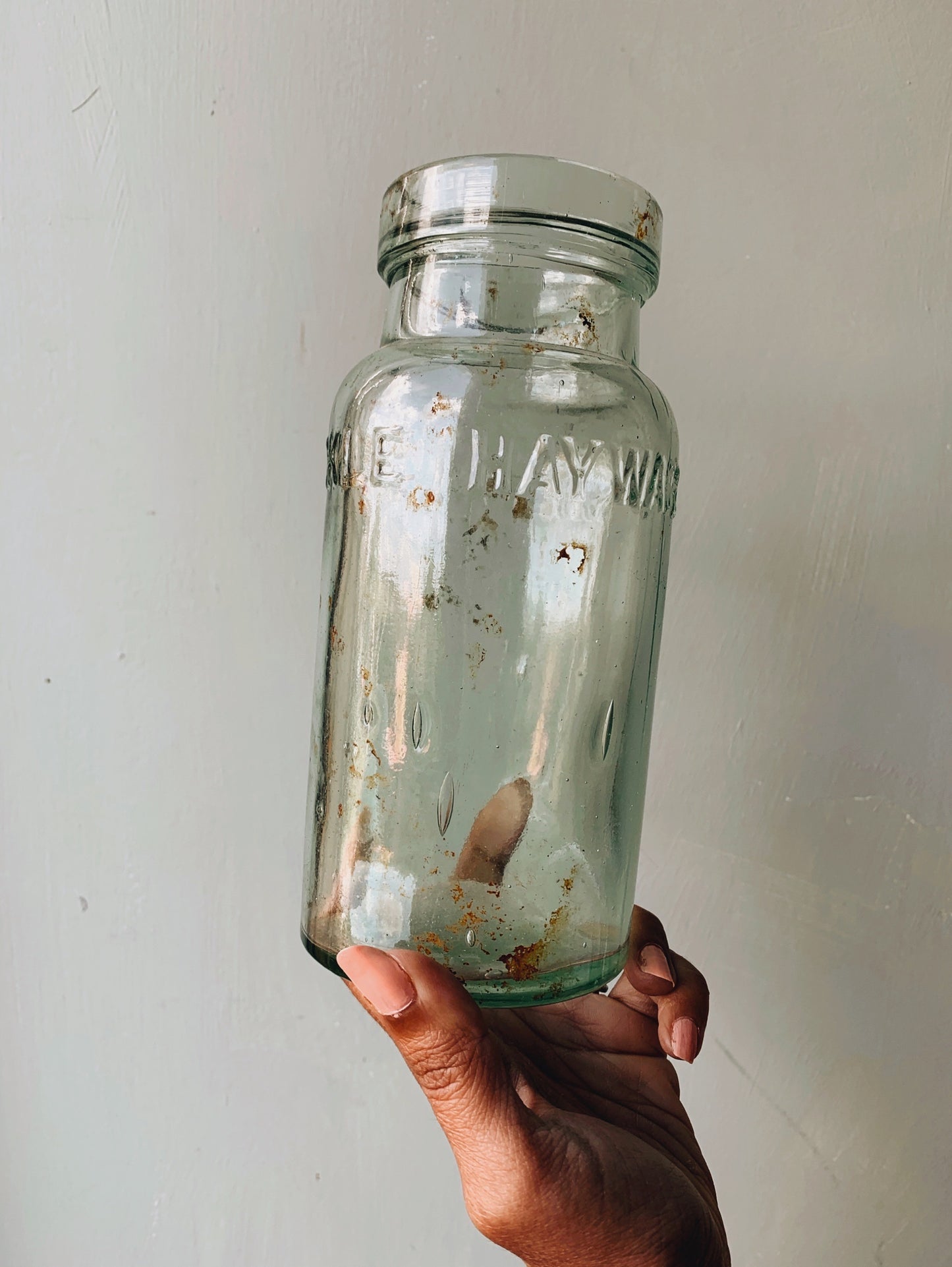 Antique Hayward’s Glass Vase