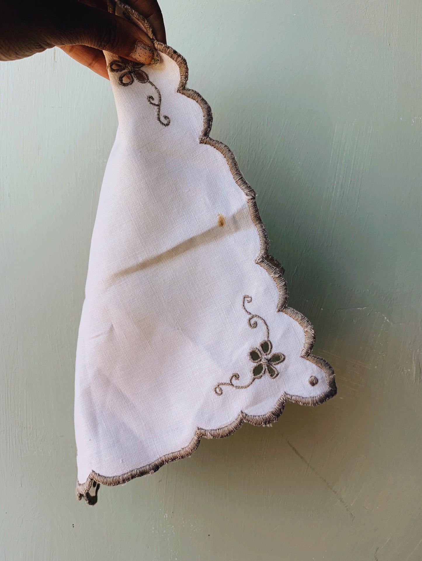Vintage French Small Linen