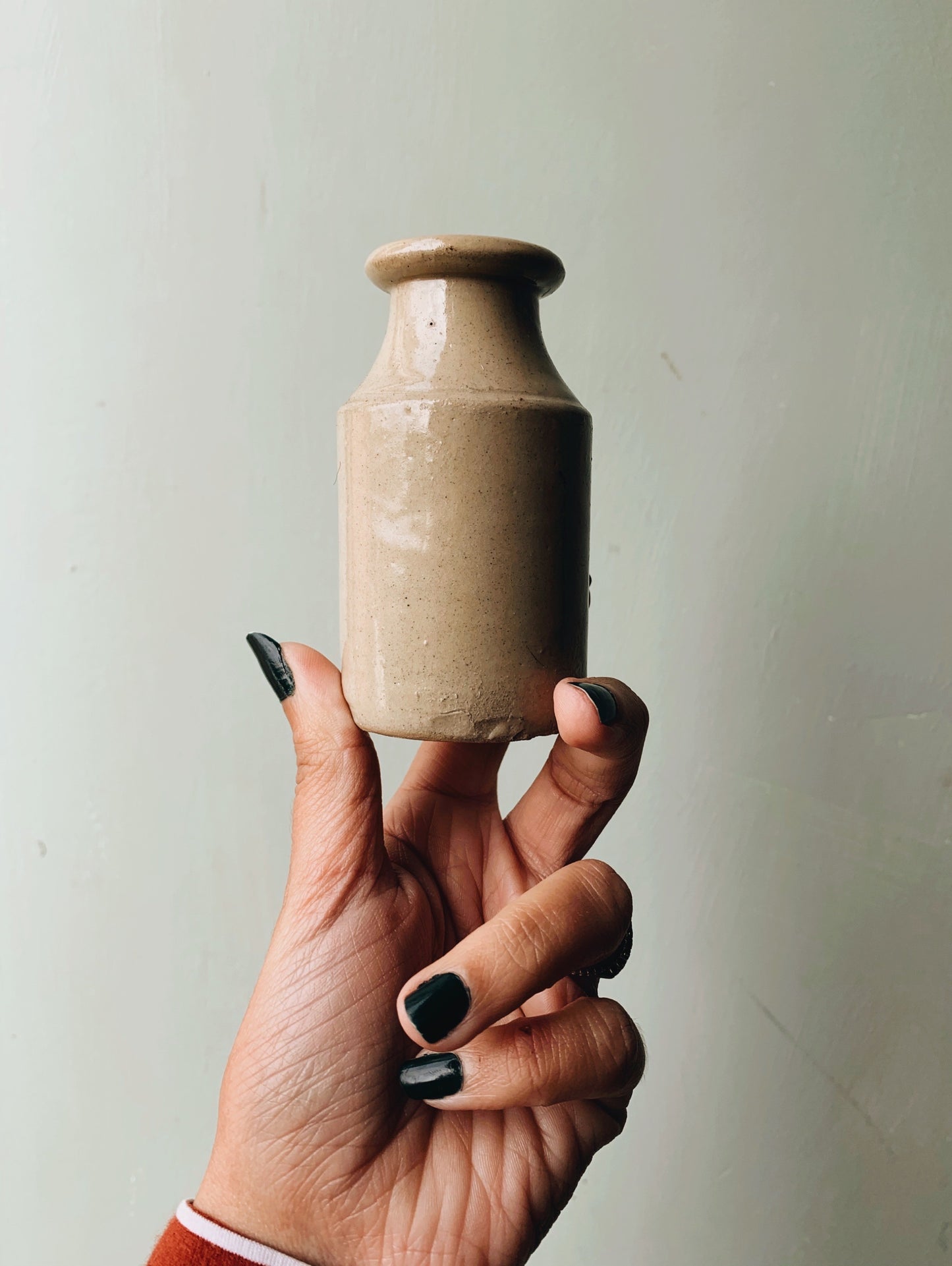 Late 1800’s Antique Stone Bottle