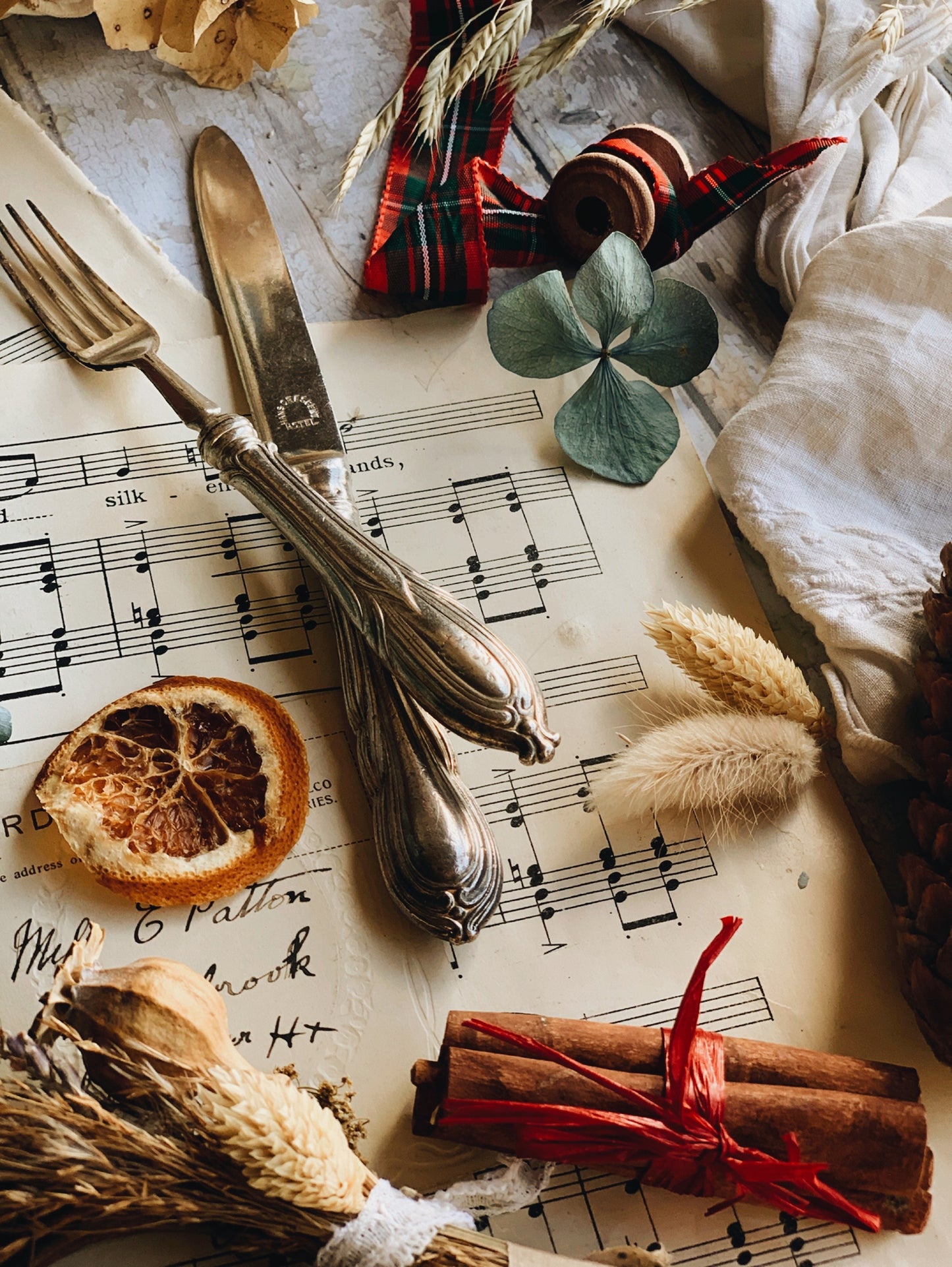 A Set of Three Decorative Knife & Fork