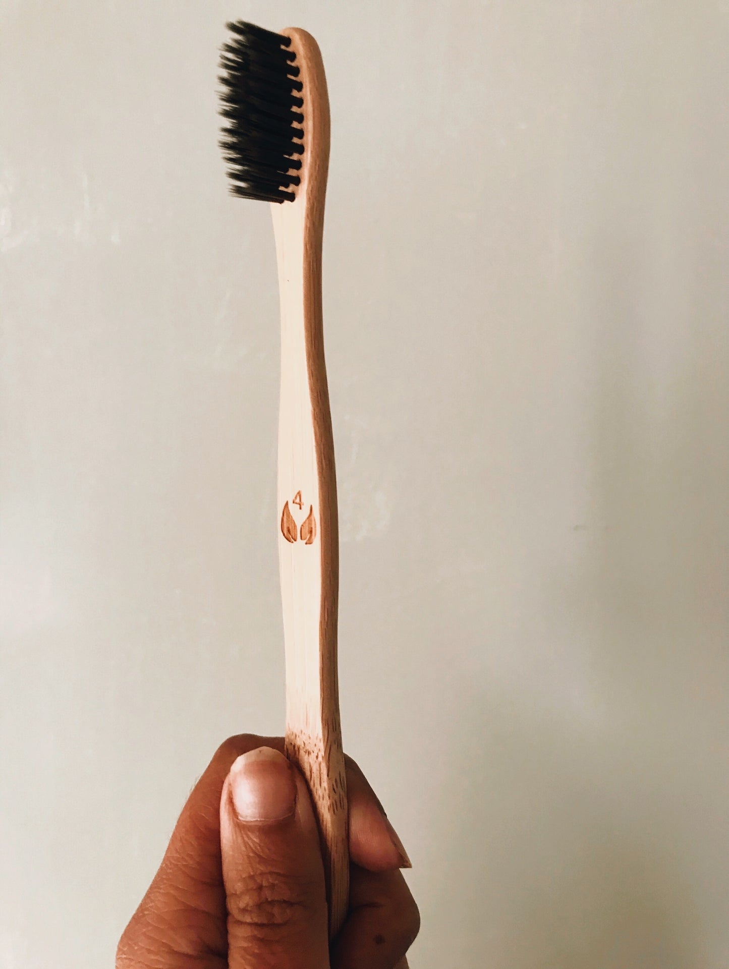 Until The Ocean ~ Eco Bamboo & Charcoal Toothbrushes - Stone & Sage