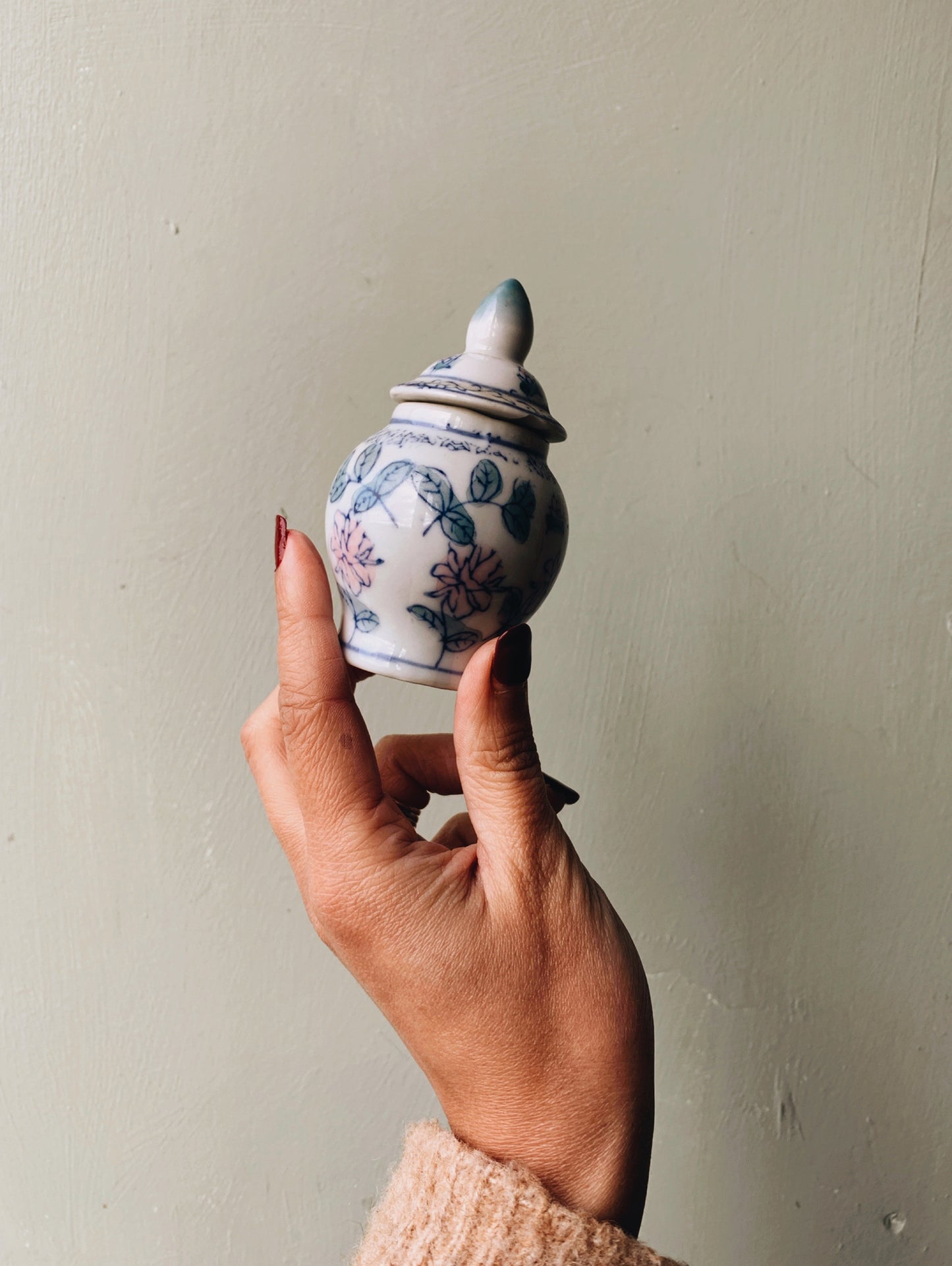 Vintage Miniature Ginger Jar