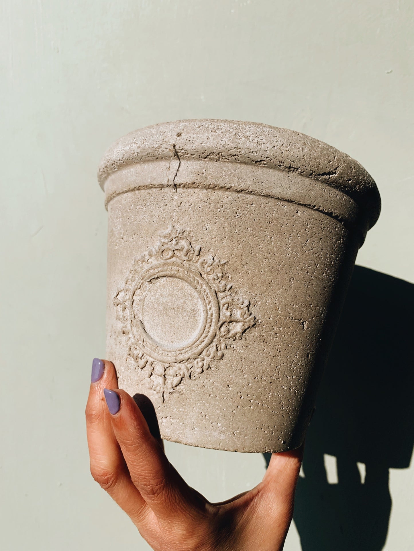 Rustic Relief Planter
