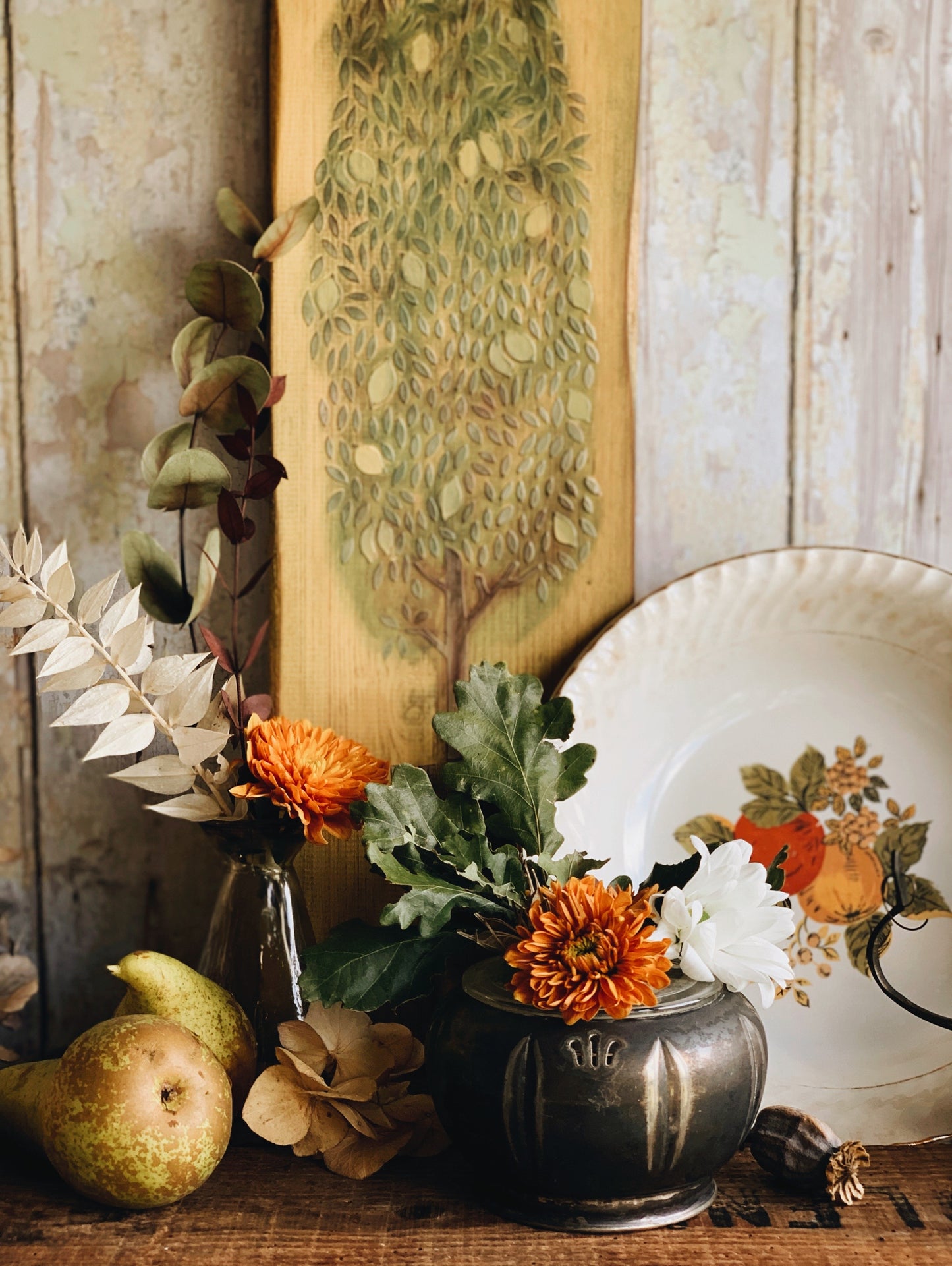 Large Wooden Rustic Tree Hook Wall Hanging (UK SHIPPING ONLY)