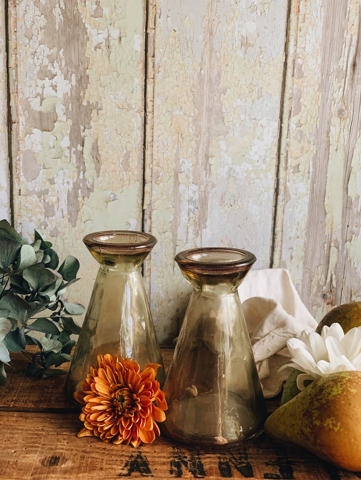 Two Glass Vases