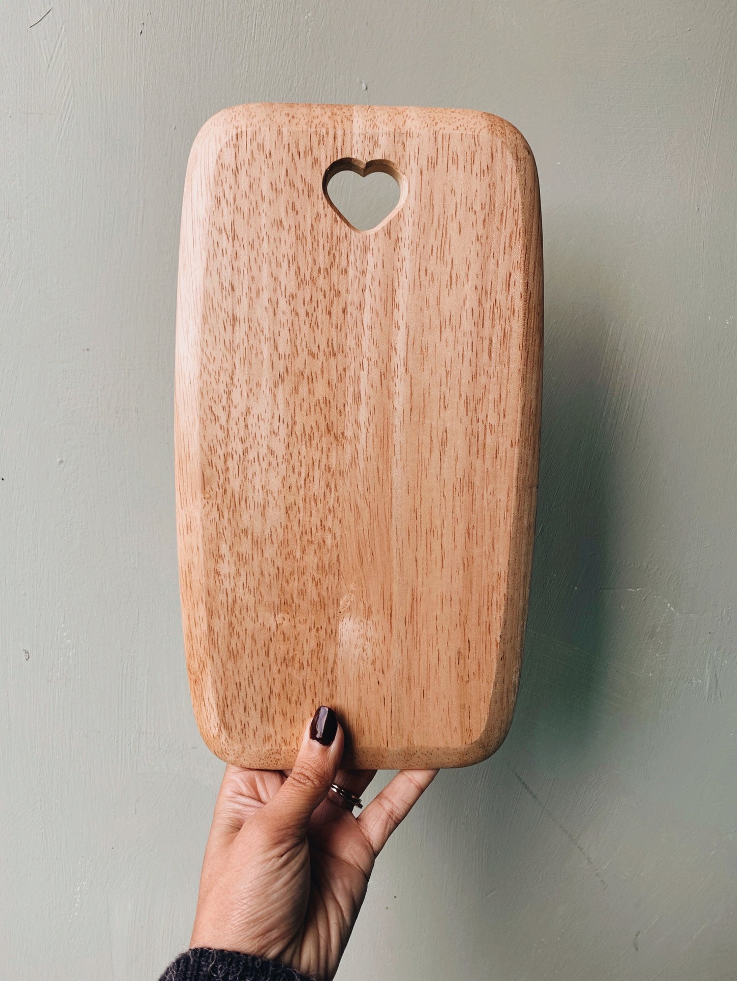 Rustic Wooden Heart Board