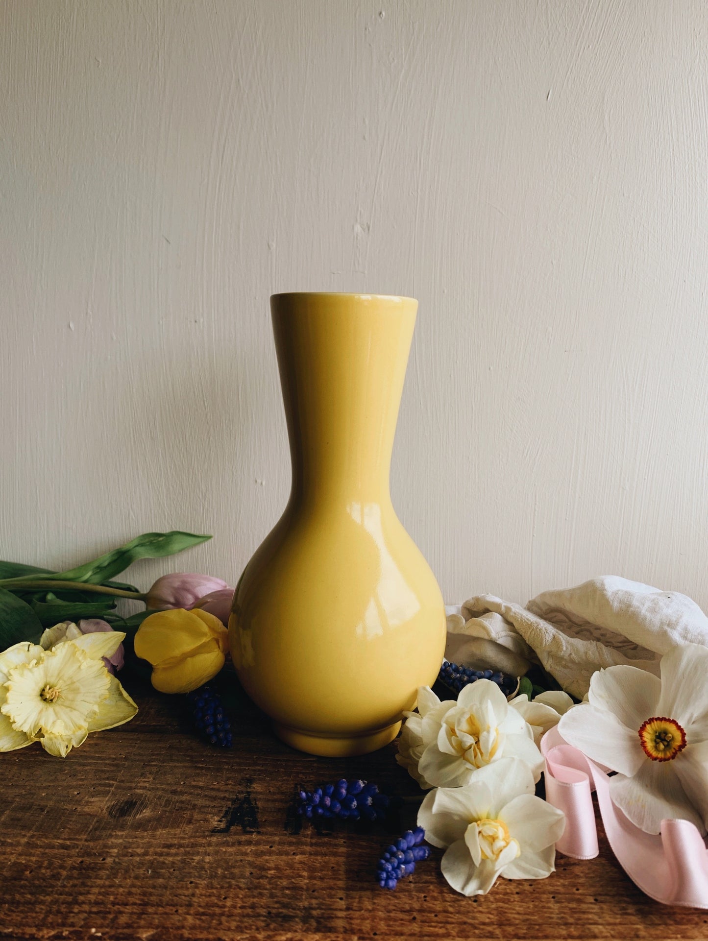Retro (mid century) Yellow Vase