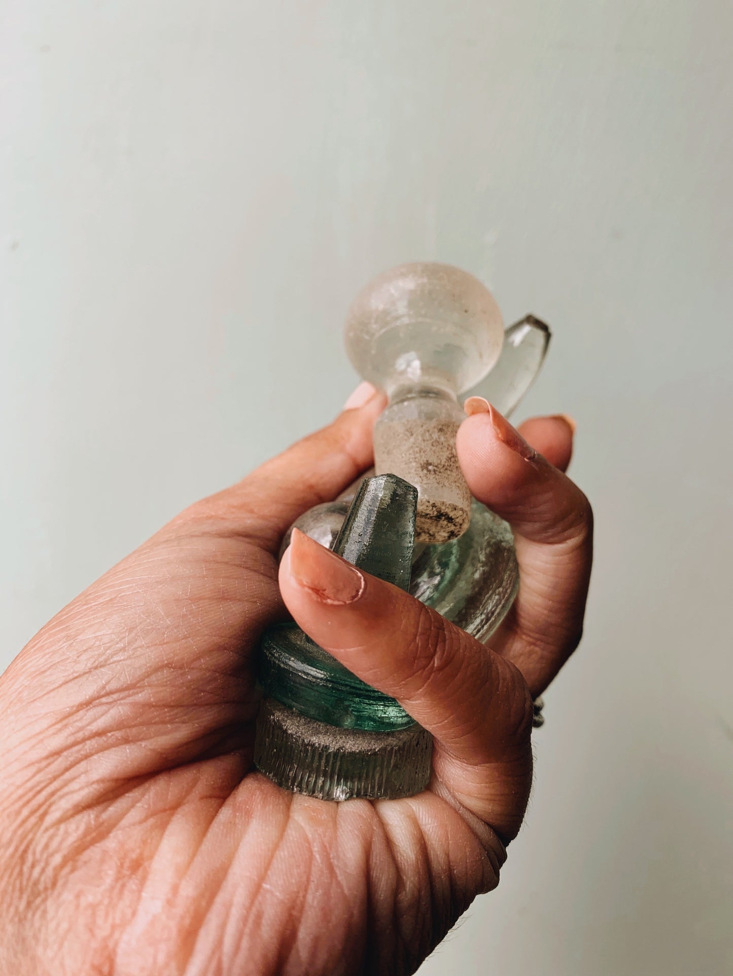 Collection of Antique Apothecary Bottle Tops