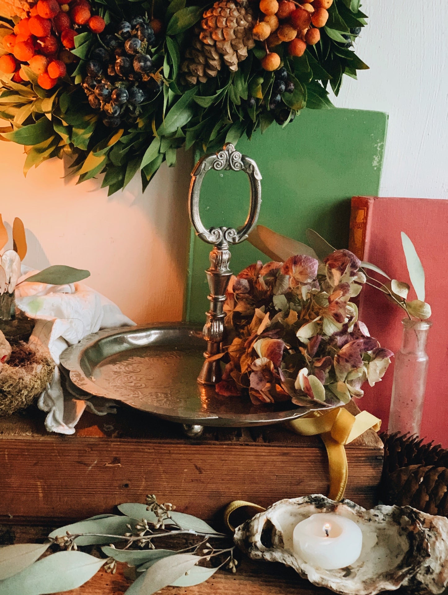 Vintage Solver Plated Cake Stand