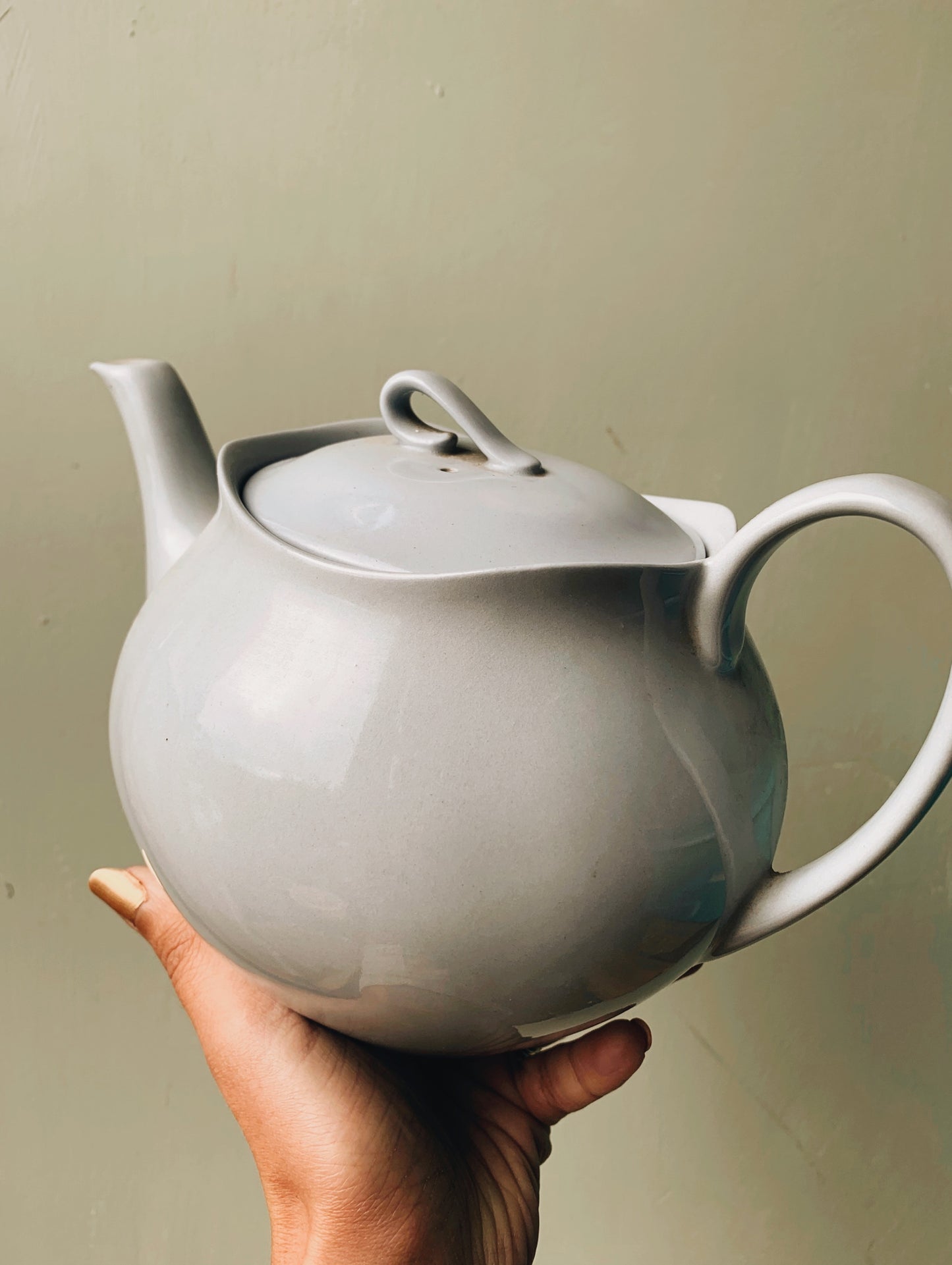 1940’s Johnson & Bro’s Blue Cloud Teapot