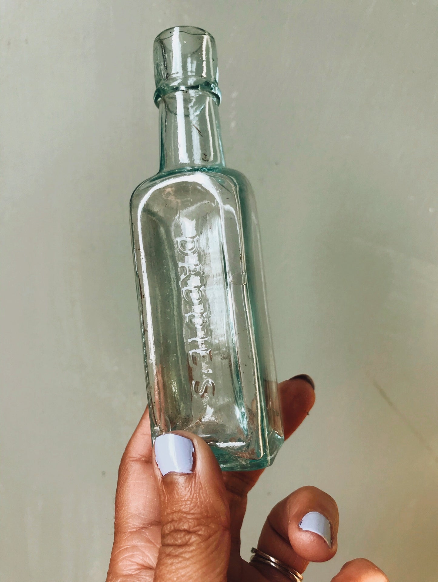 Vintage Condiments Bottle