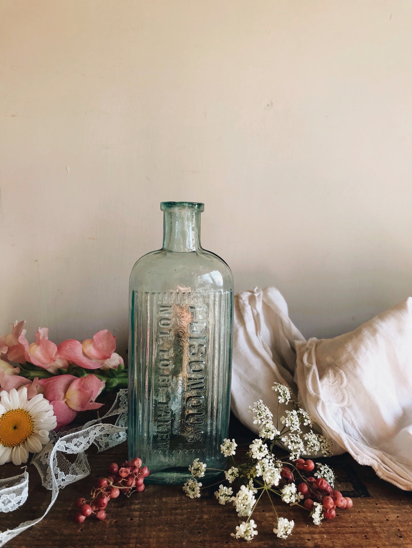 Antique Poison Bottle