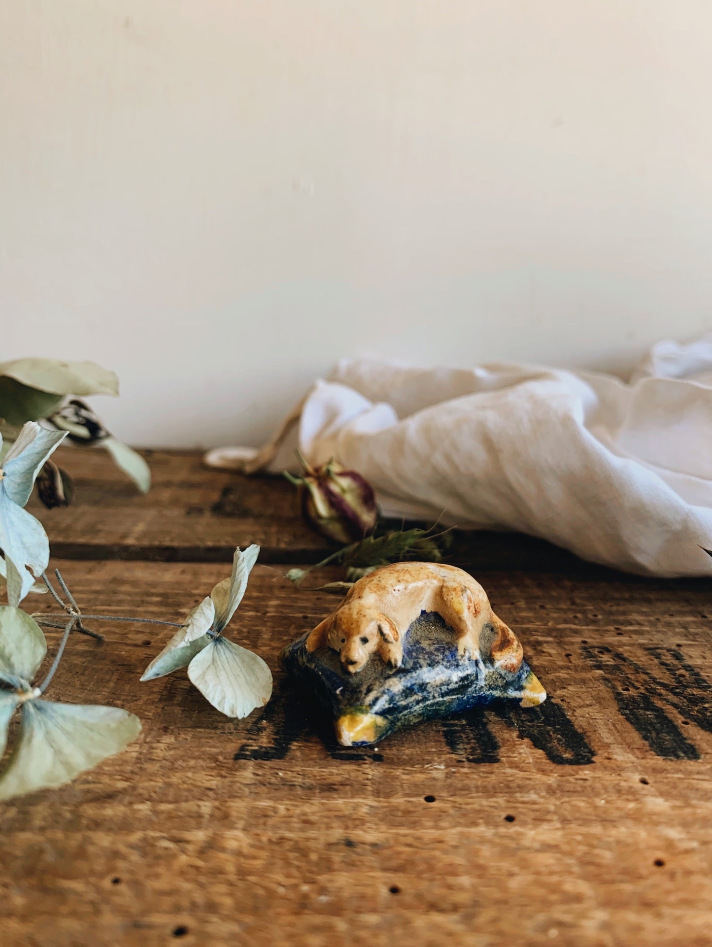 Vintage Ceramic Dog