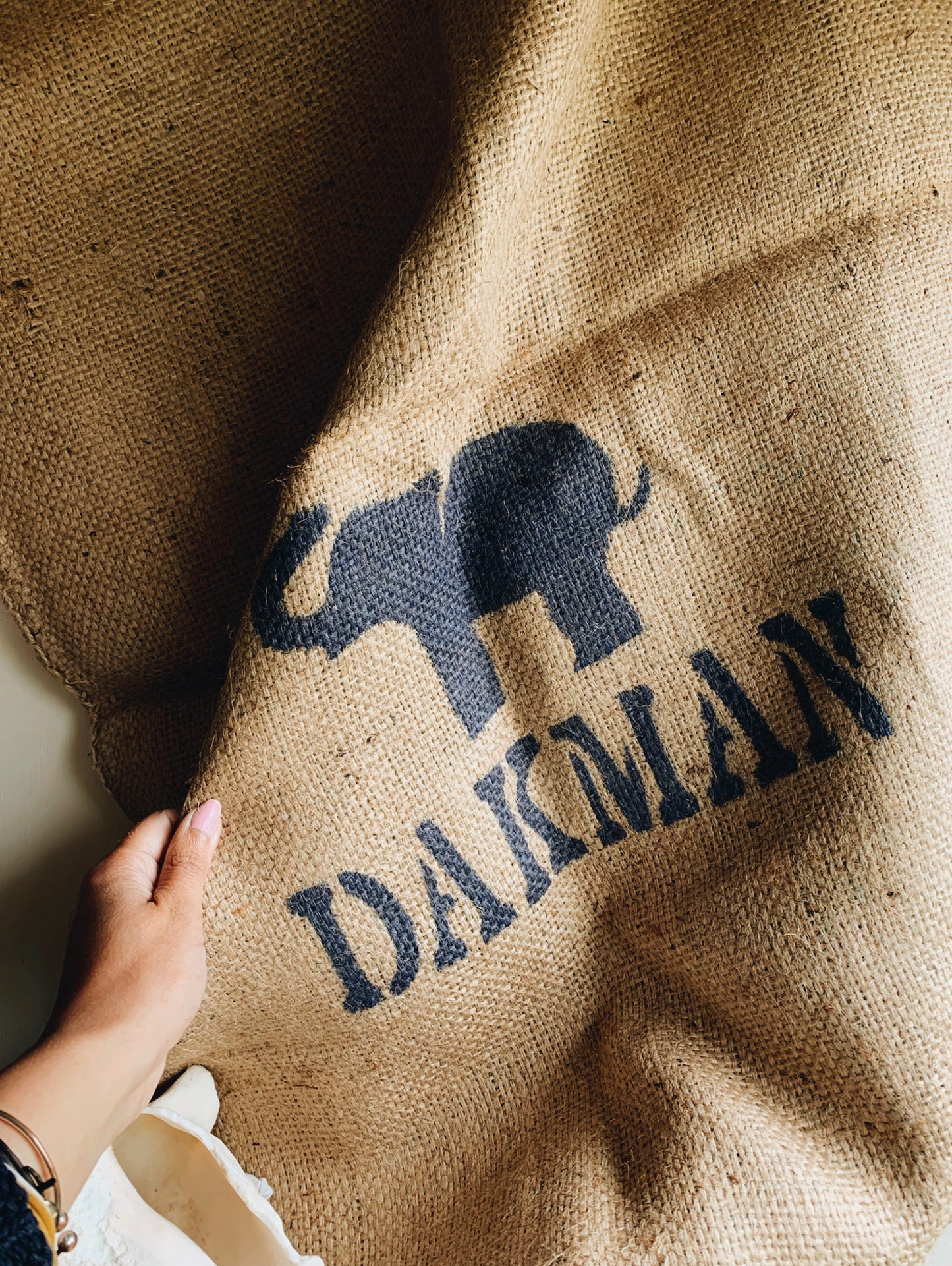 Vintage Vietnamese Coffee Sack