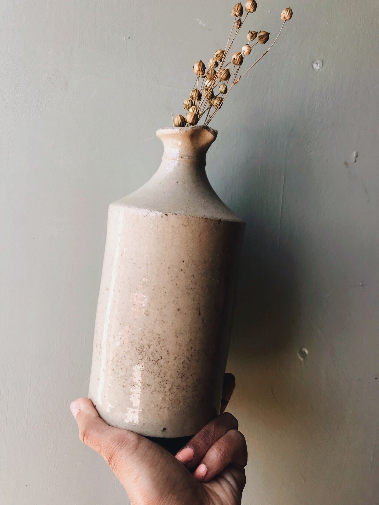 Large Antique Stone Pot