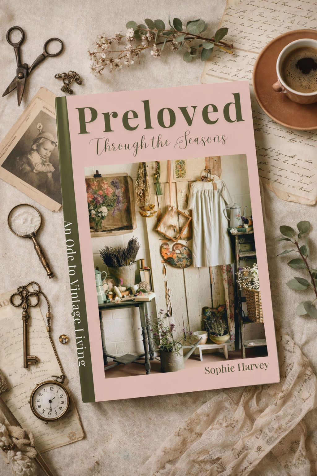 Preloved Book ~ Through the Seasons: An Ode to Vintage Living