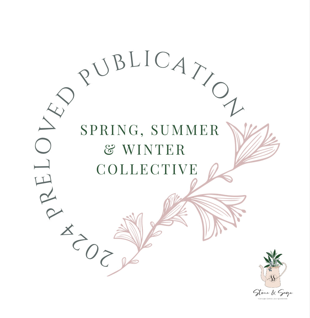 2024 PRELOVED SUBSCRIPTION three editions (spring, summer & winter