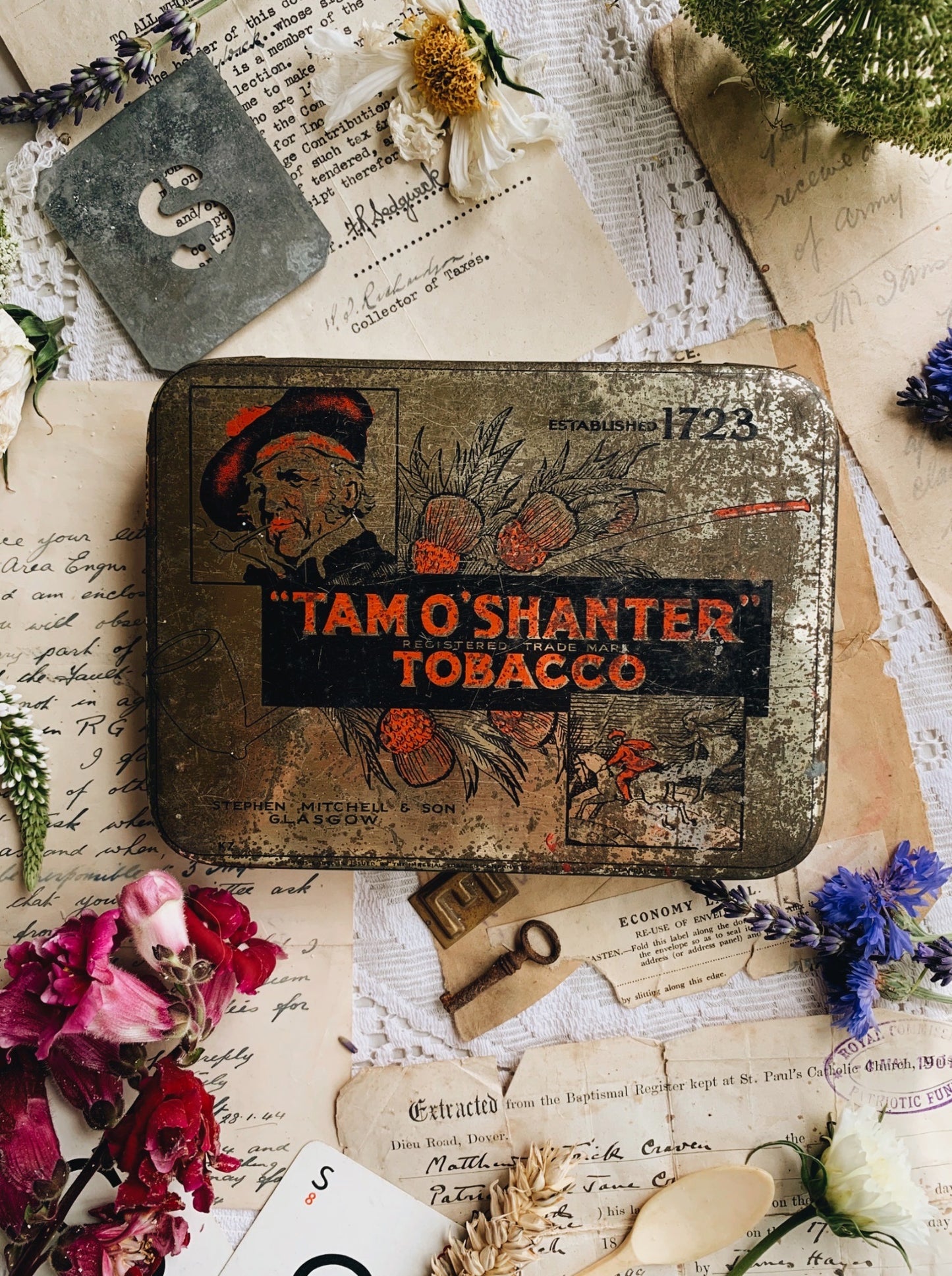 Vintage Tam’o Tin with Narrative