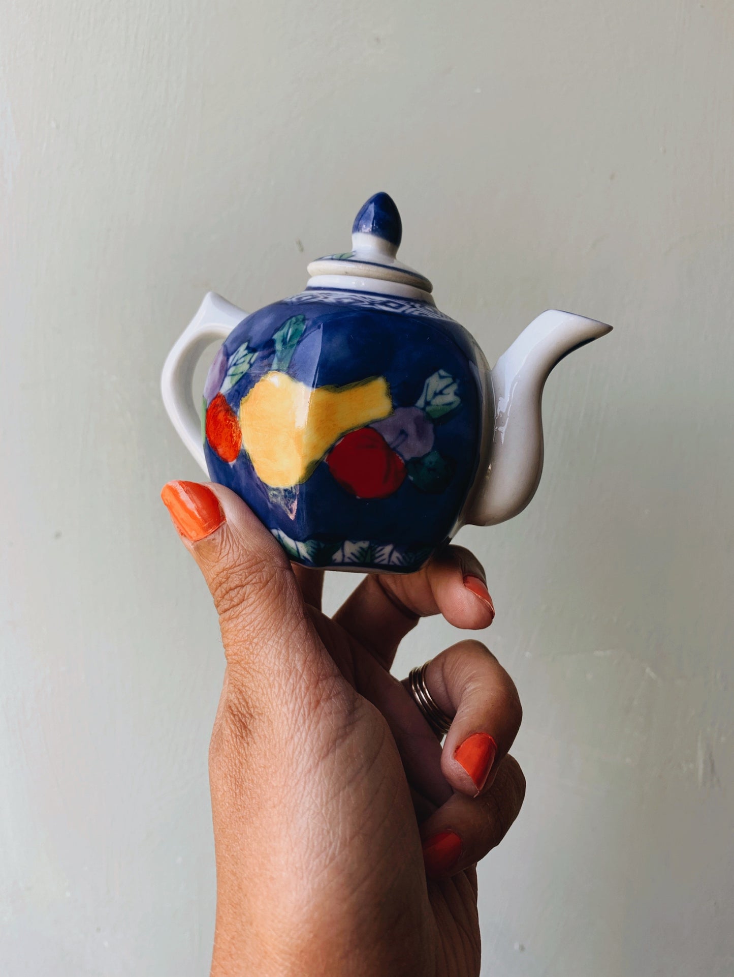 Vintage Miniature Teapot