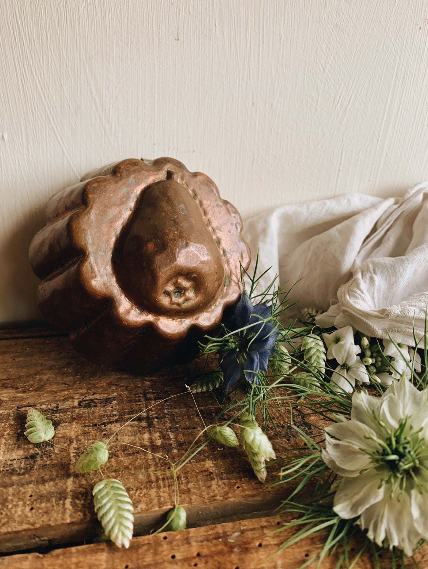 Vintage Pear Copper Mould