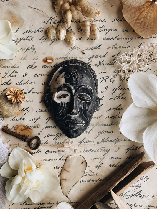 Antique Resin Head