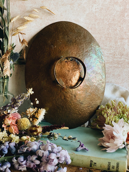 Vintage Copper Patina Dish