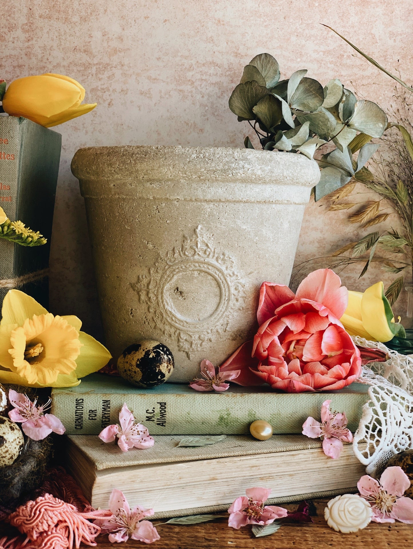 Rustic Relief Planter