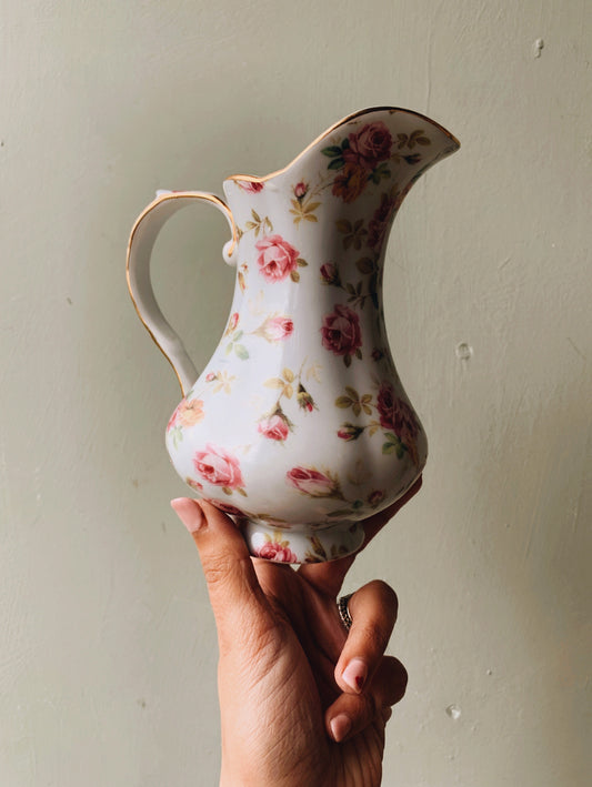 Country Cottage Floral Jug