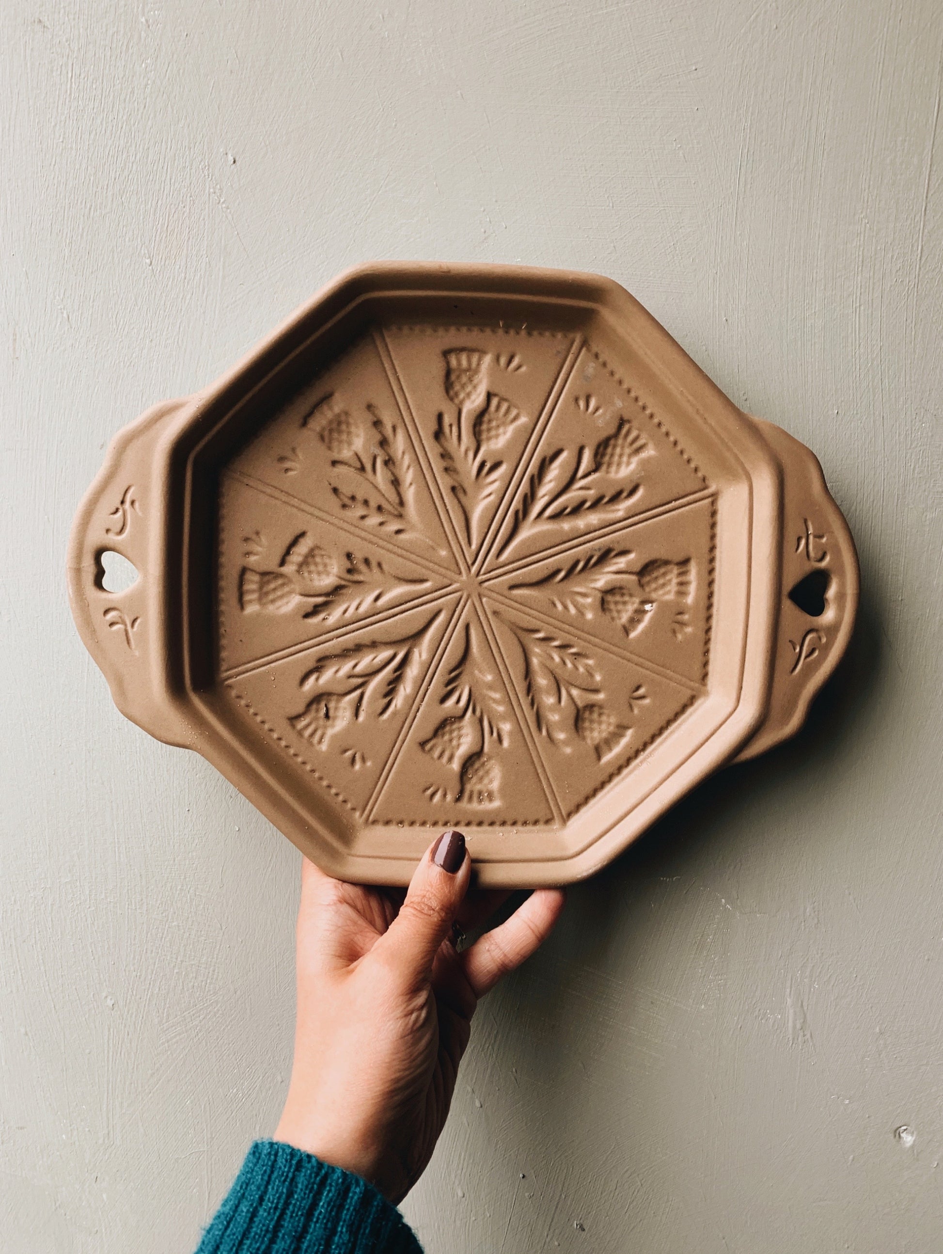 Thistle Ceramic Shortbread Pan