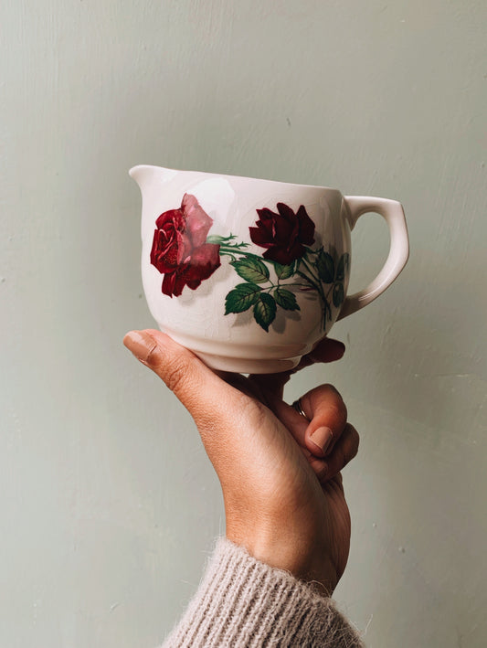 Vintage Royal Tudor Rose Milk Jug