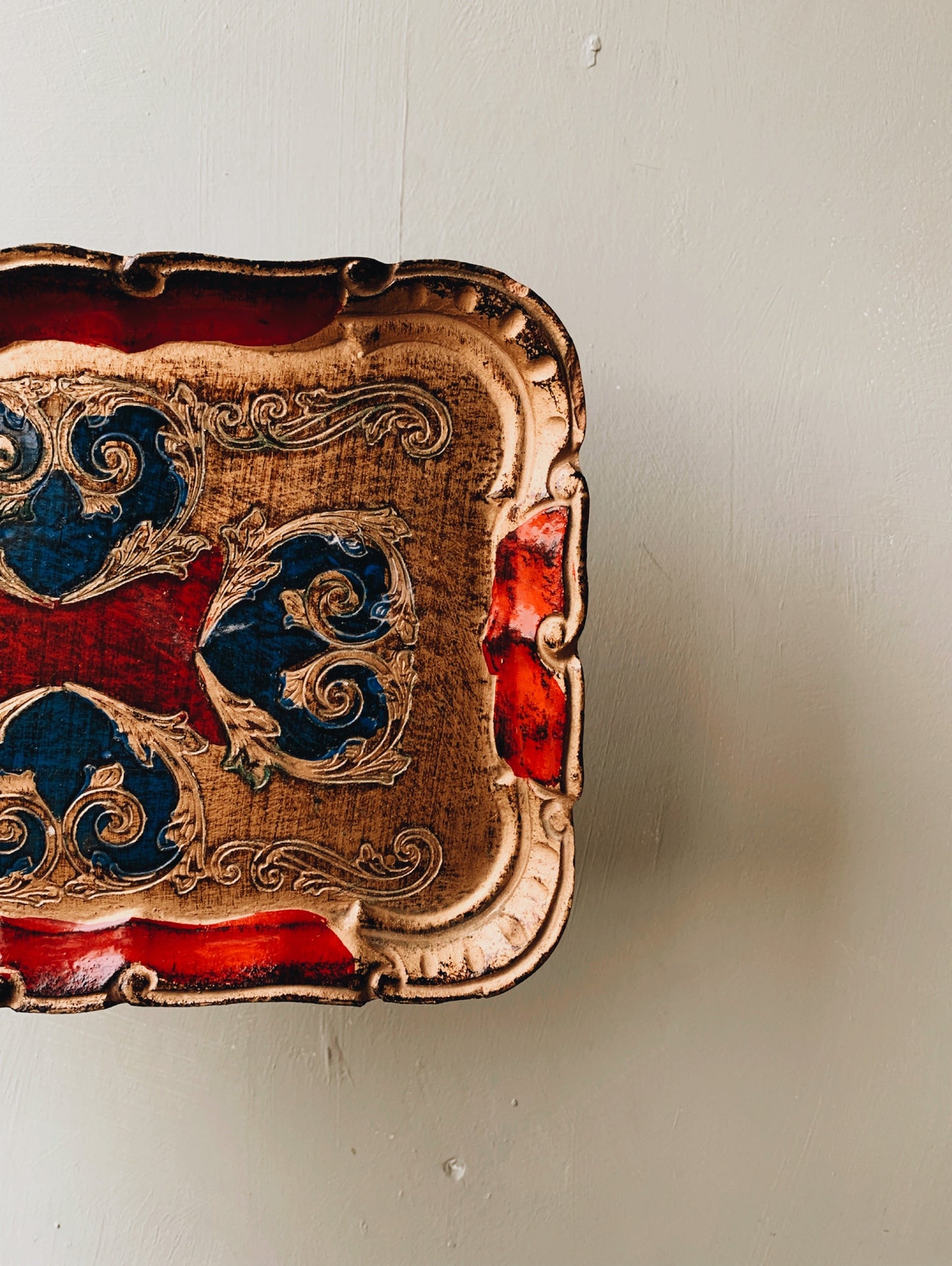 Vintage Florentine Tray