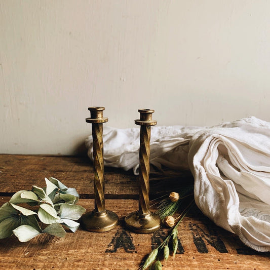 Vintage Miniature Brass Sticks
