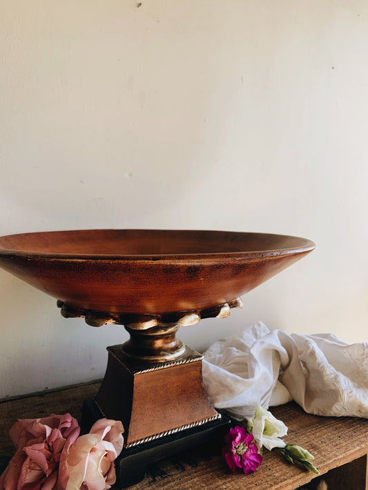 Vintage Wooden Deco Stand