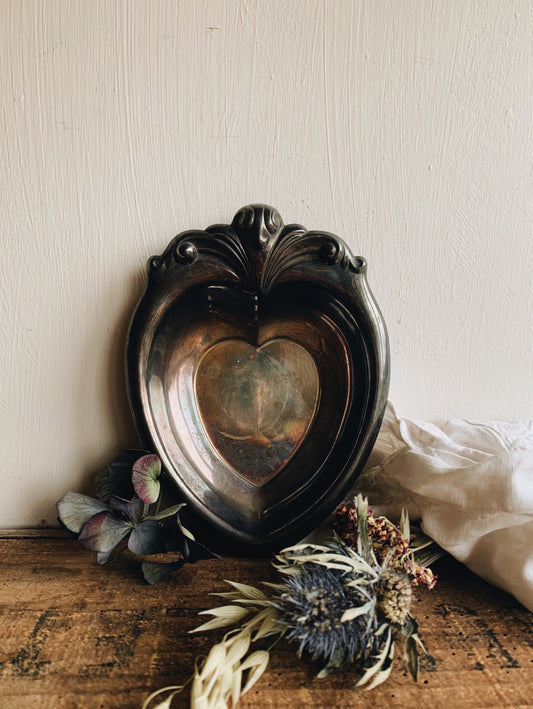 Vintage Decorative Heart Dish