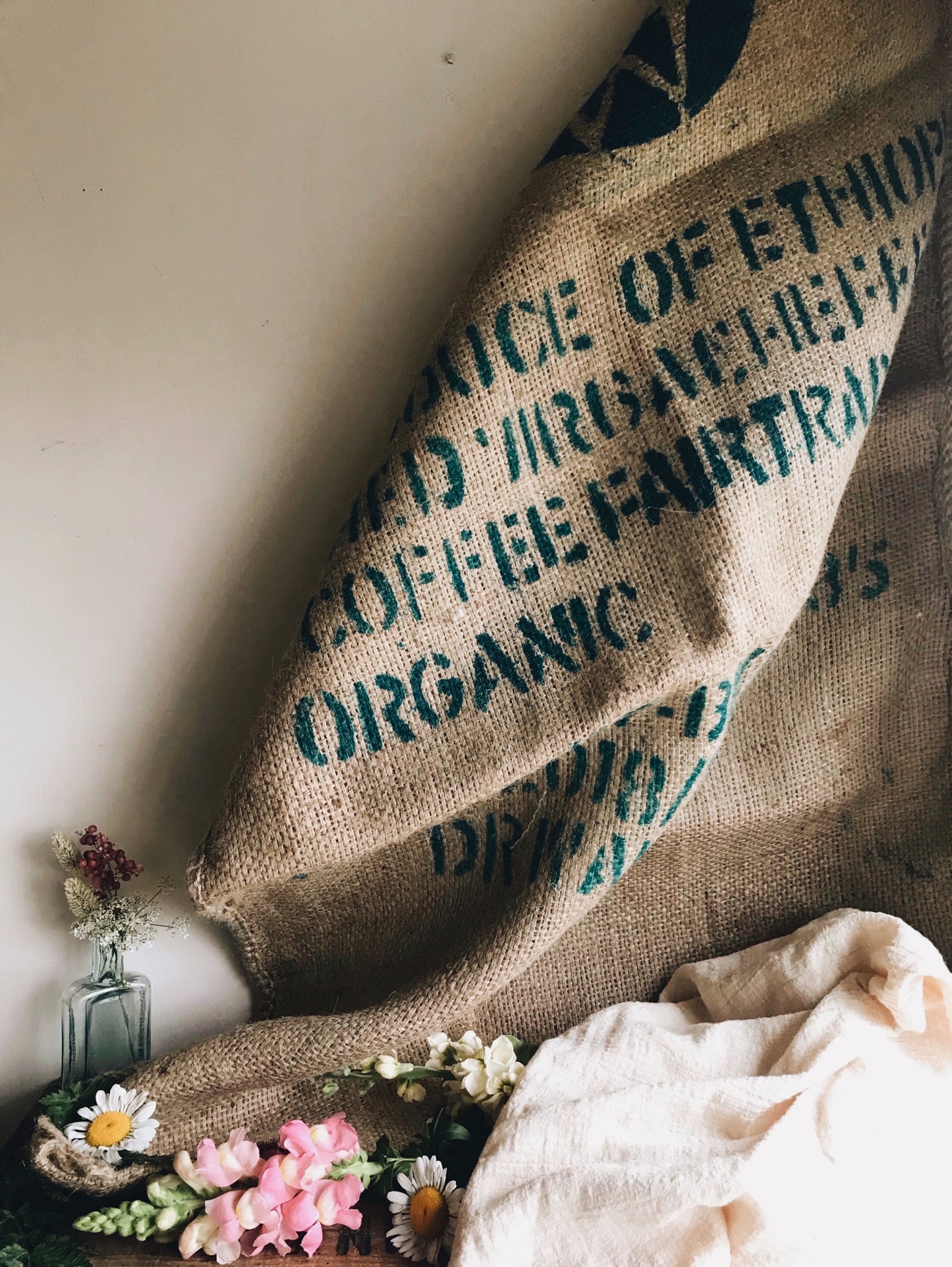 Vintage Fairtrade Coffee Sack