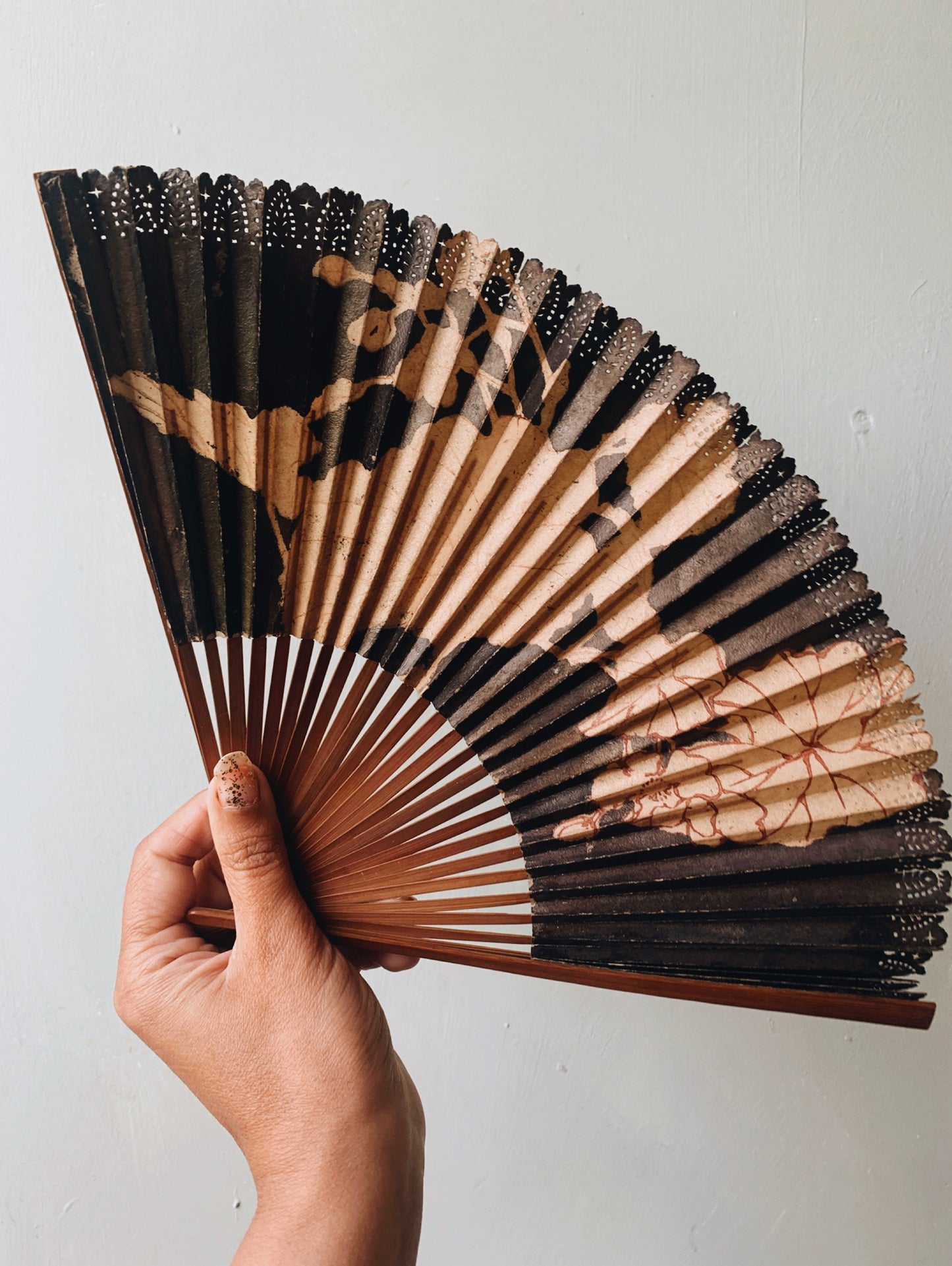 Vintage Wooden Fan