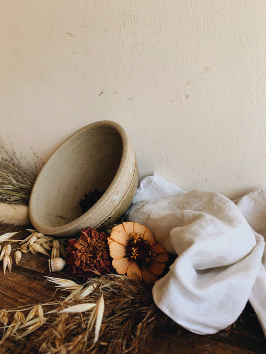 Vintage Rustic Hand~thrown Planter