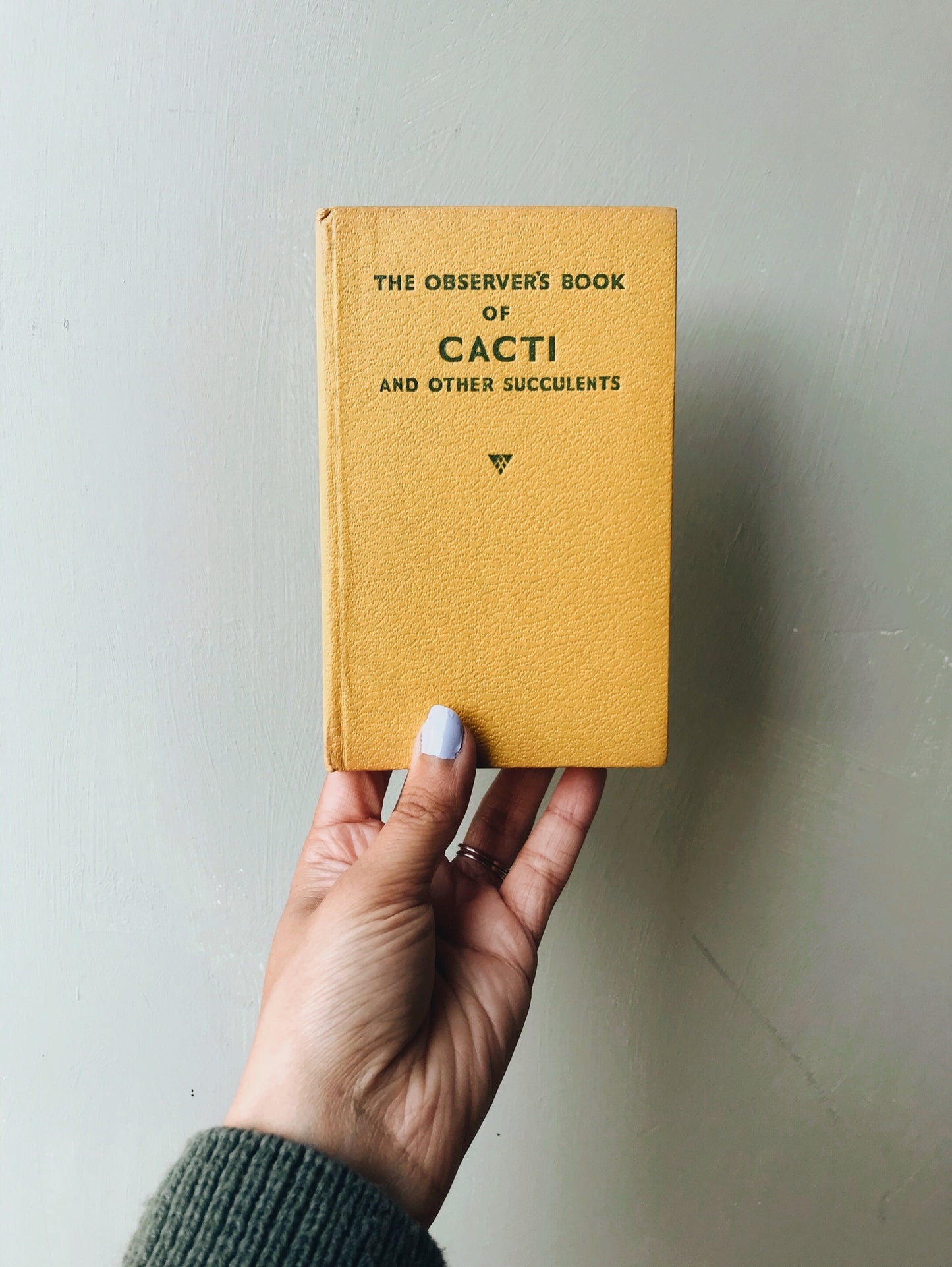 1958 Cacti Observer Book - Stone & Sage 