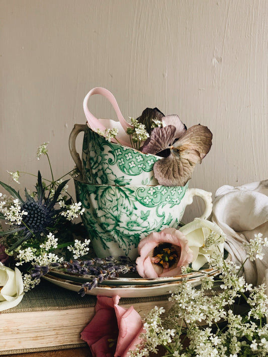 Antique Cup & Saucer