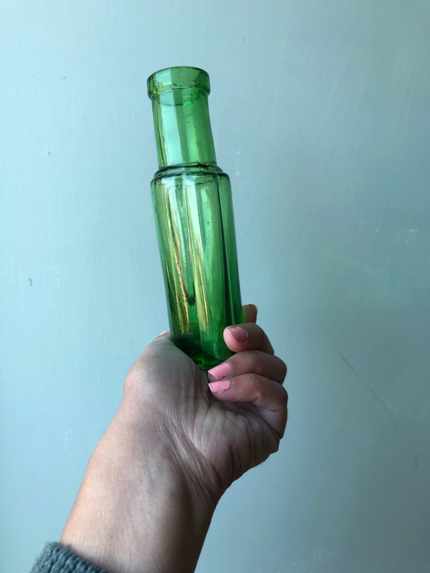 Antique Green Bottle