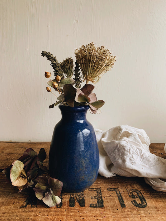 Antique Blue Pot