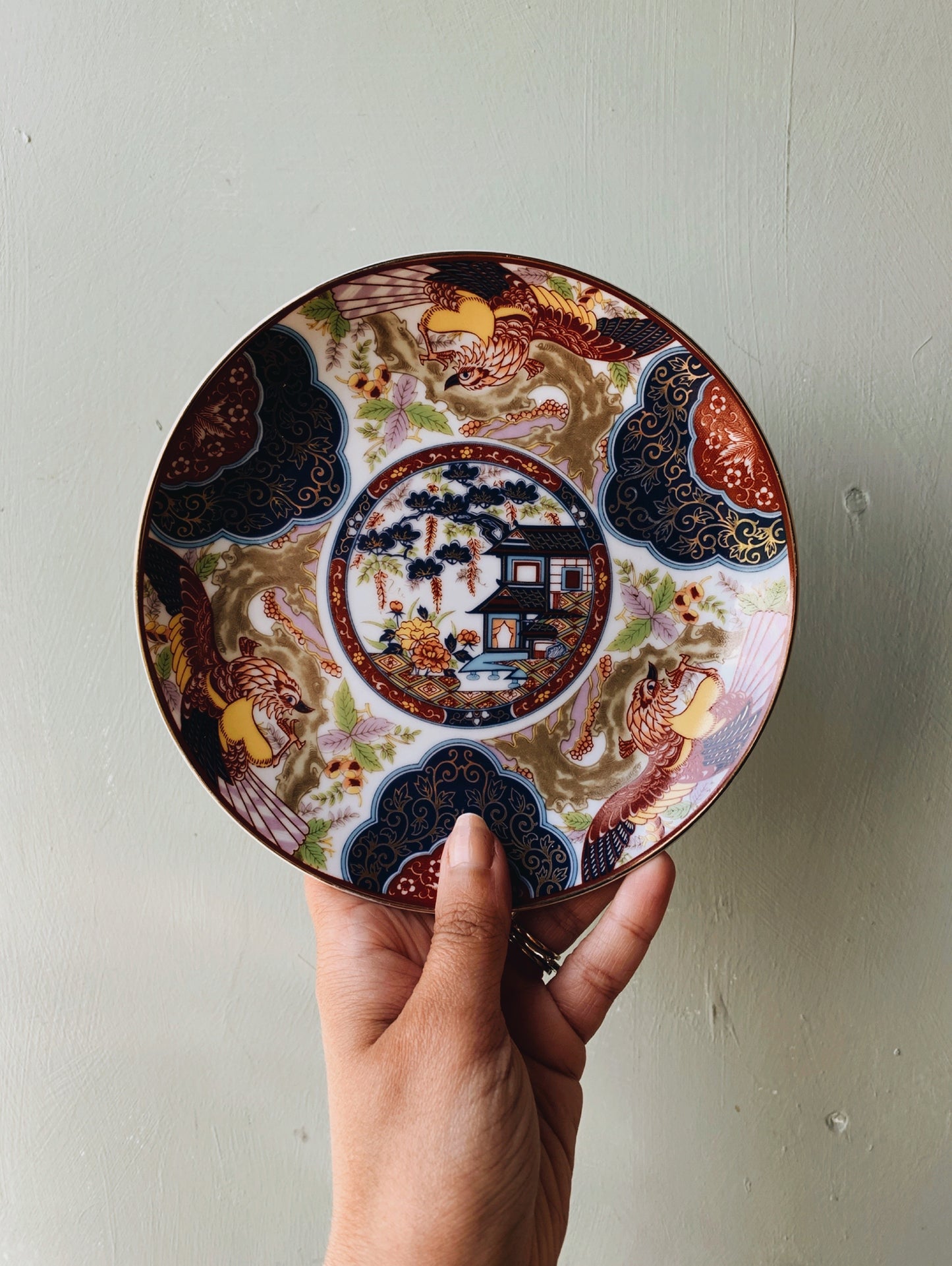 Vintage Oriental Narrative Plate