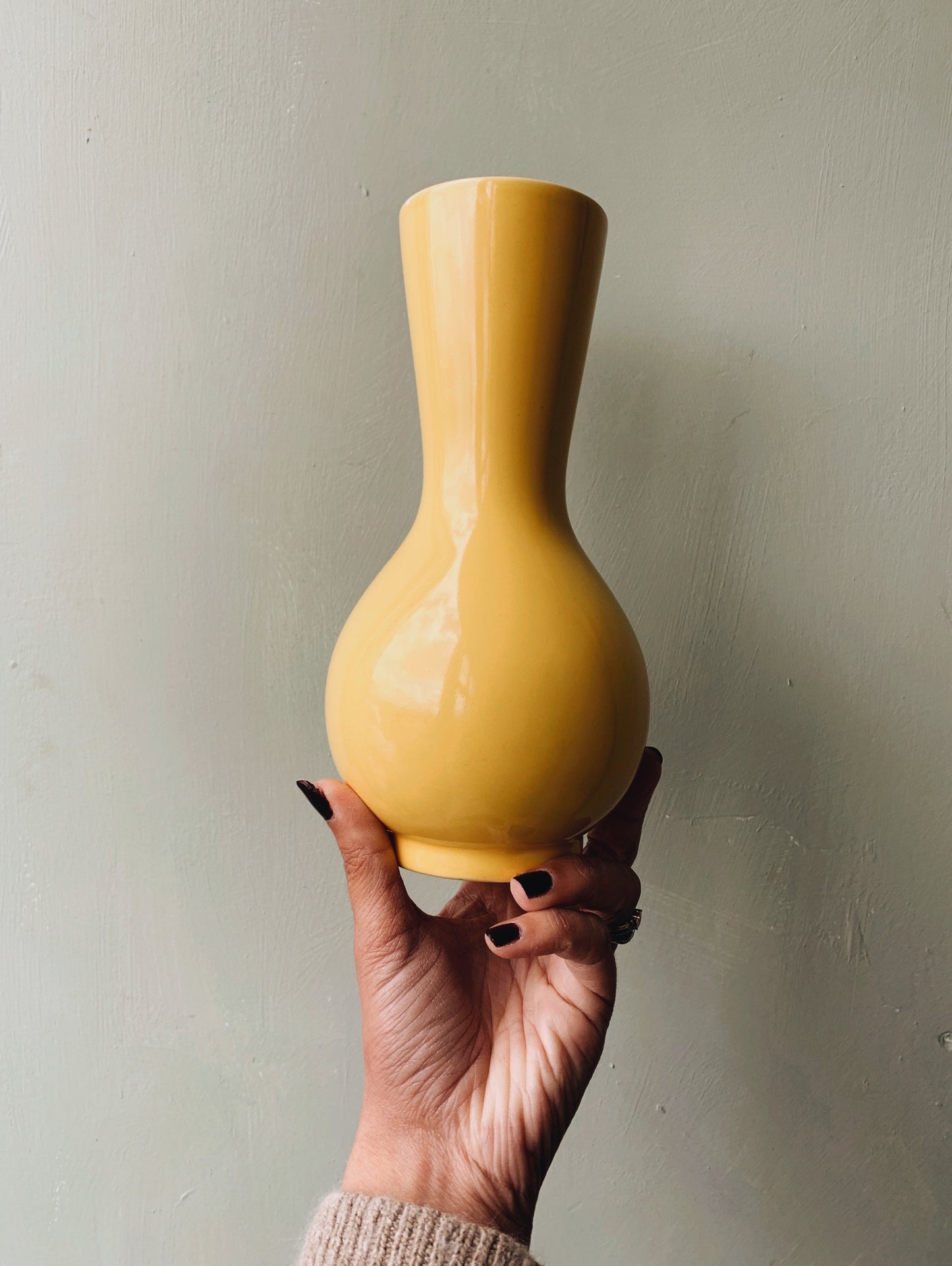 Retro (mid century) Yellow Vase